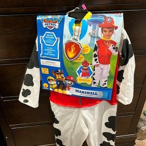 Paw Patrol Marshall Child Costume 3T-4T